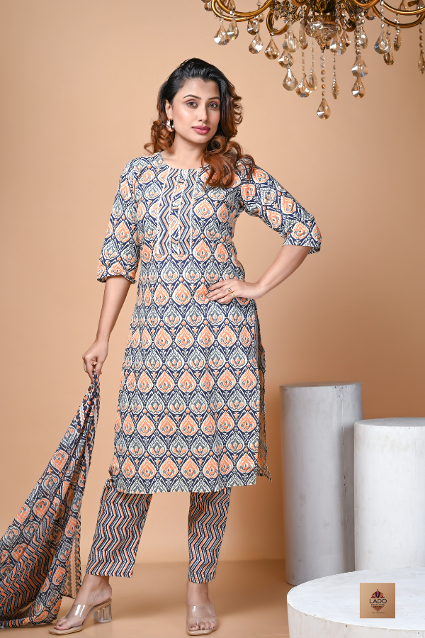 Ladocreations Ethnic Suit For Women-LCES17