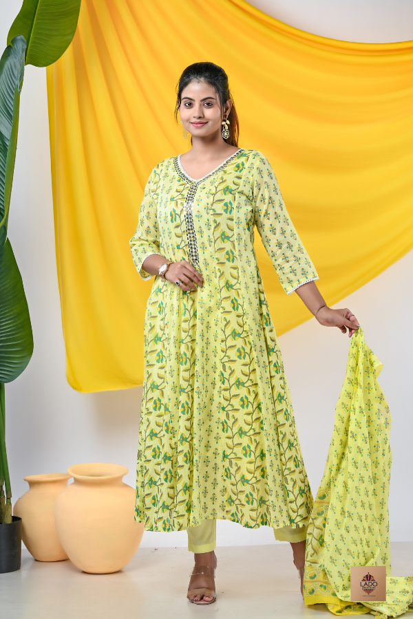Ladocreations Ethnic Suit For Women-LCES13