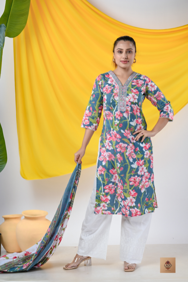 Lado's Kurti Set for Women - LCKS05
