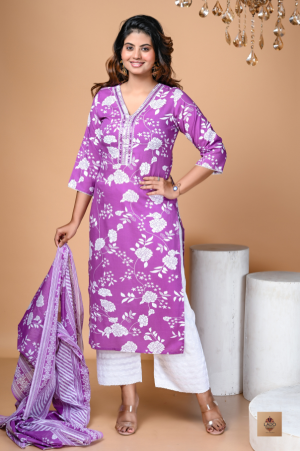 Lado's Kurti Set for Women - LCKS06
