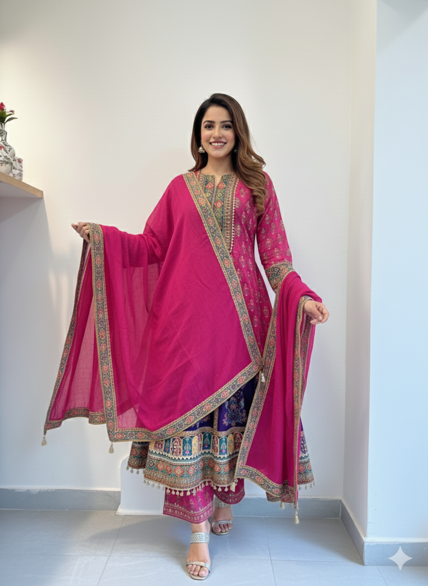 Ladocreations Pakistani Three Piece Set-LC7922