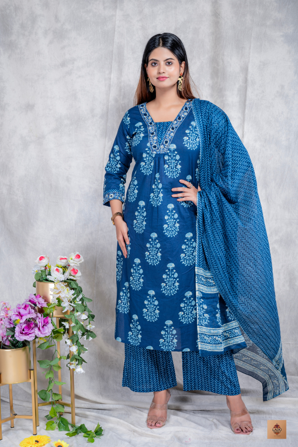 Ladocreations Ethnic Suit For Women-LCES01