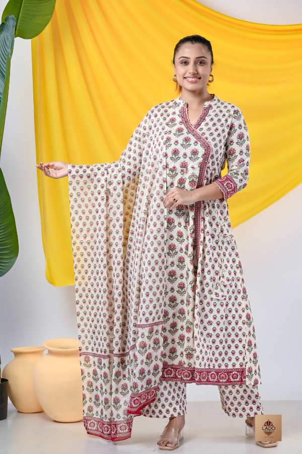 Ladocreations Ethnic Suit For Women-LCES12