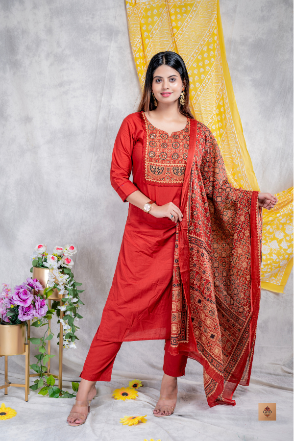 Ladocreations Ethnic Suit For  Women- LCES02