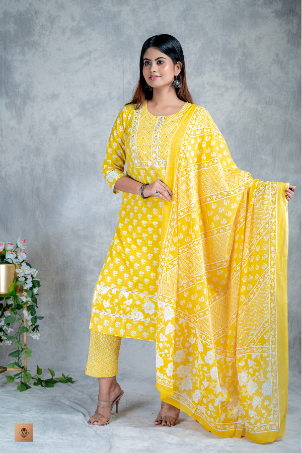 Ladocreations Ethnic Suit For Women- LCES07