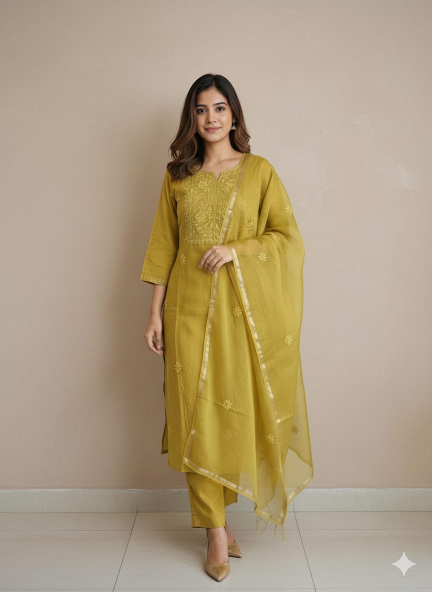 Ladocreations Festive Three Piece Set-LC8252