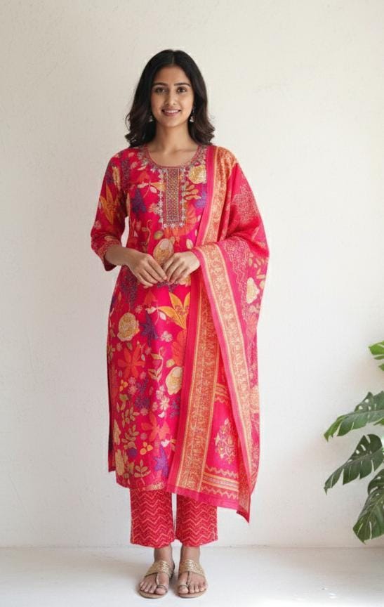 Ladocreations Festive Threepiece Set-LCES50