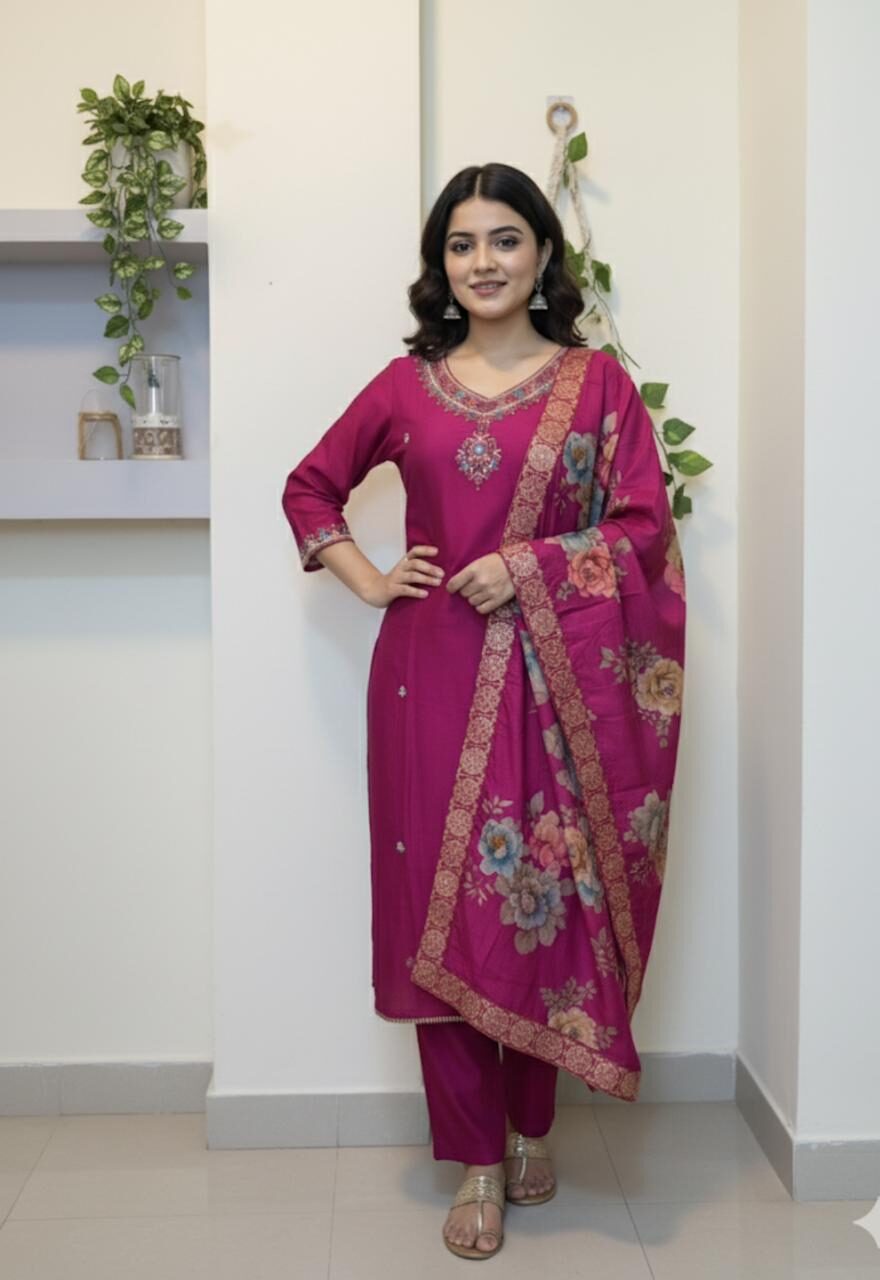 Ladocreations festive three piece set- K8887