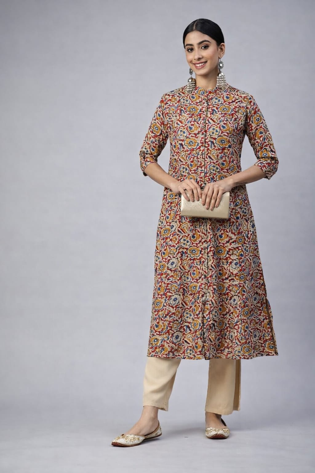 Lado's Single Rayon Kurti- LC146